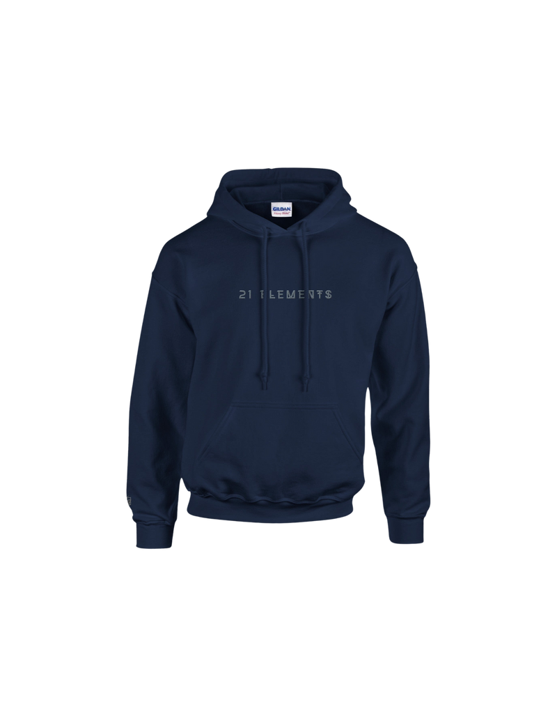 21 Elements Embroidered Hoodie